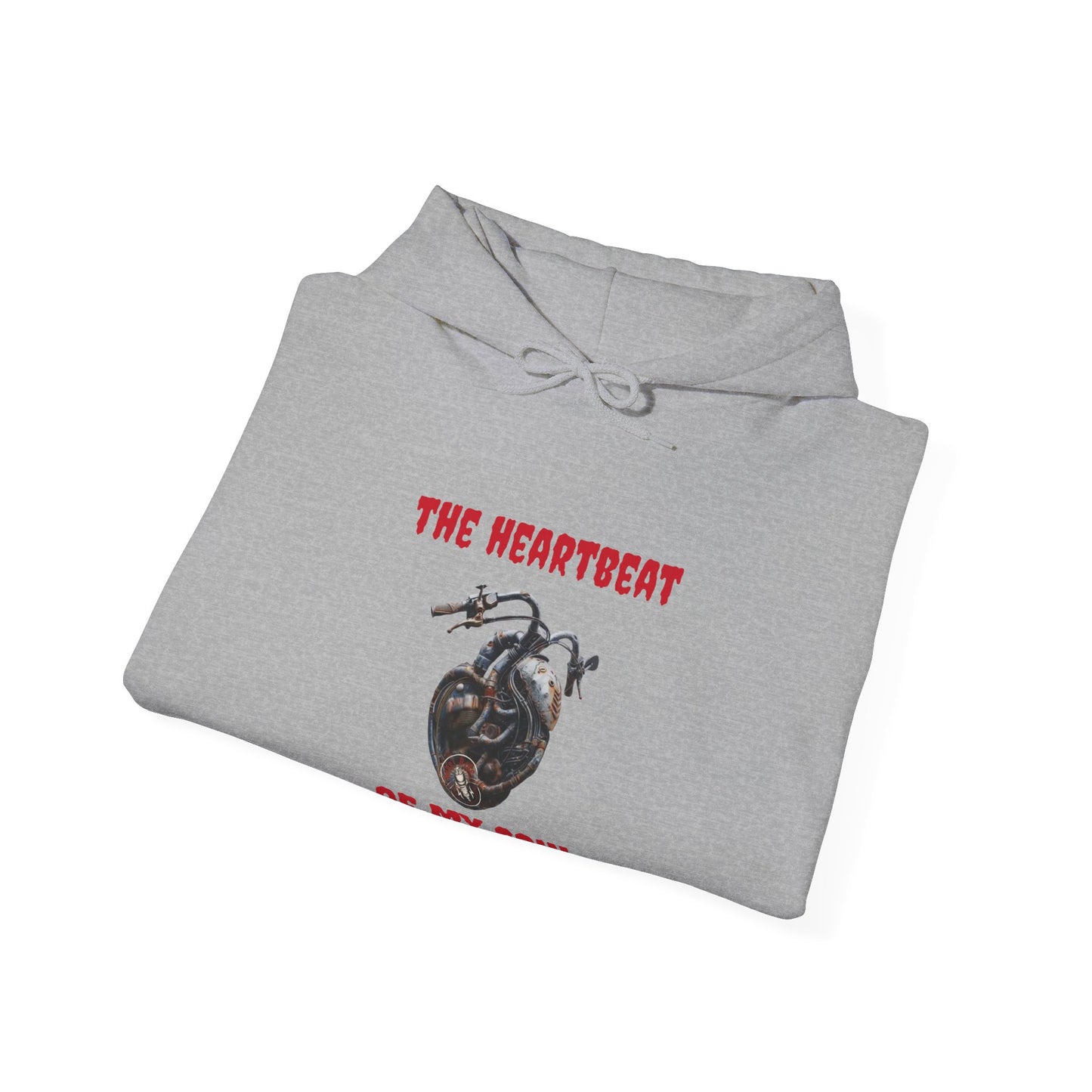 Rebel Ride heartbeat Hooded Sweatshirt