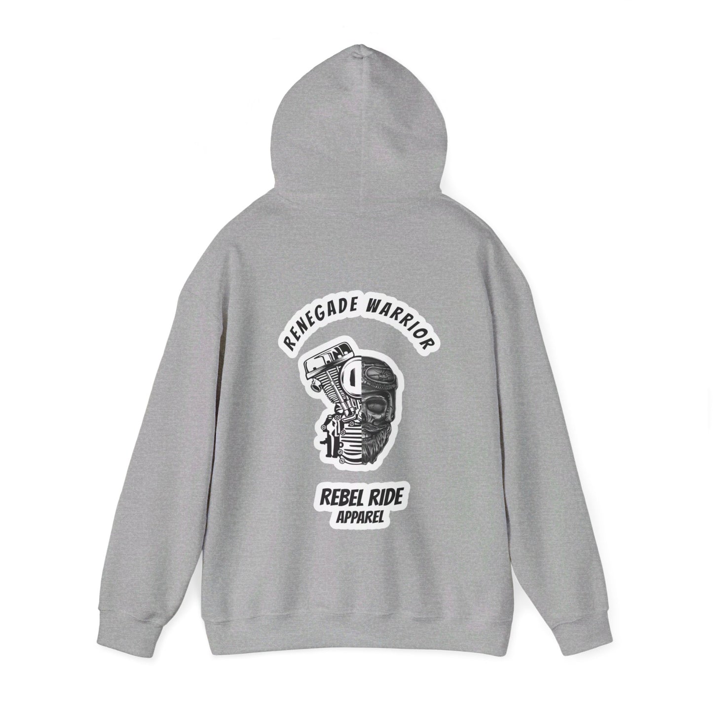 Rebel Ride Warrior Hooded Sweatshirt