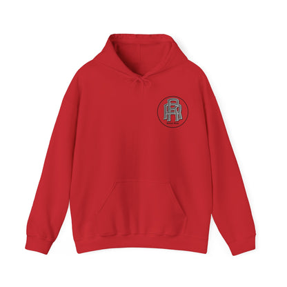 Rebel Ride Flames Hooded Sweatshirt