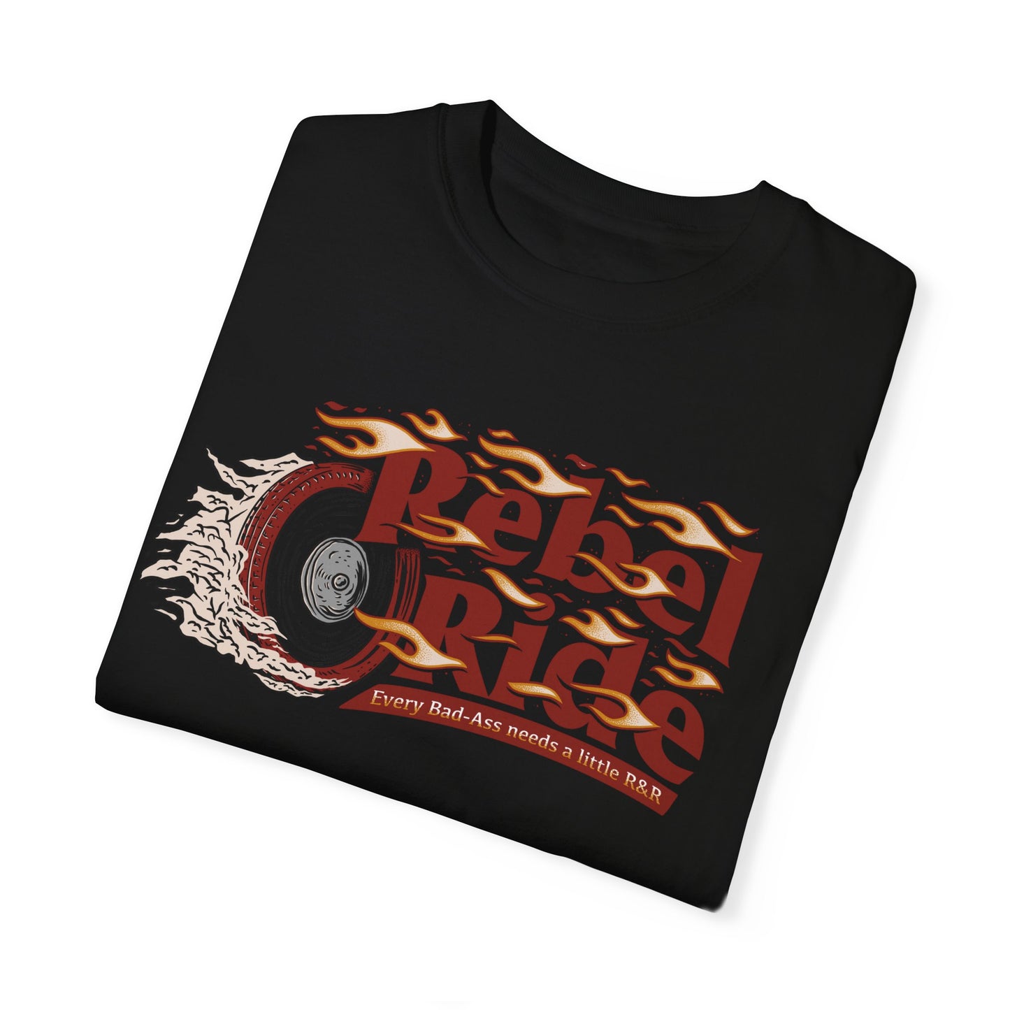 Rebel Ride Flames (Front Only)