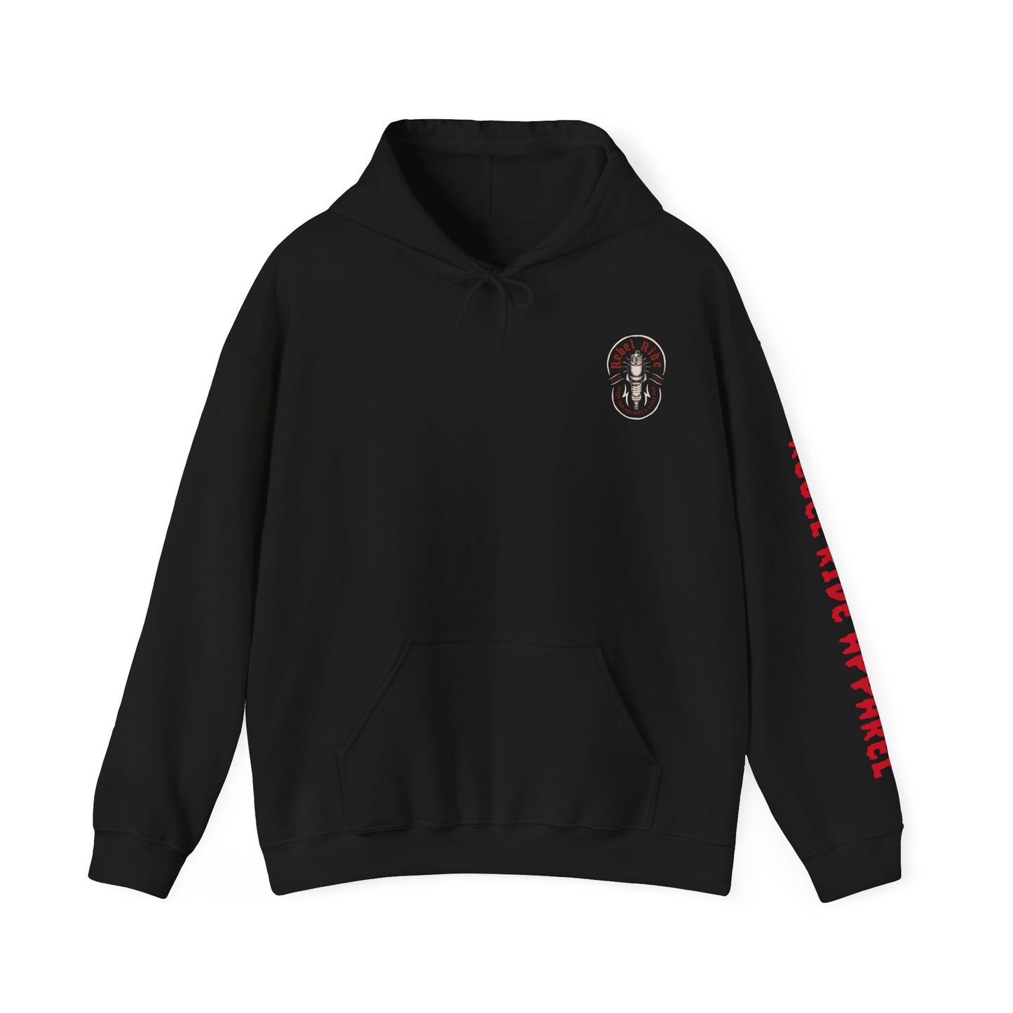 Rebel Ride heartbeat Hooded Sweatshirt