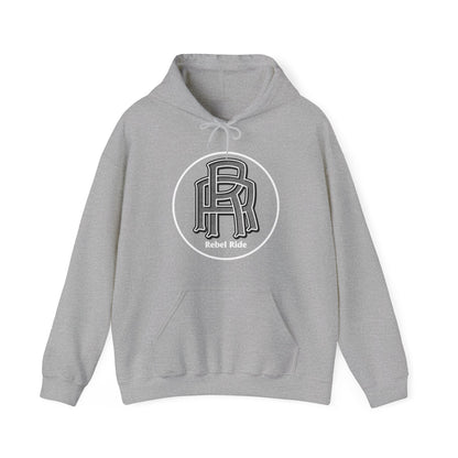 Rebel Ride R&R Hooded Sweatshirt (White Front Only)